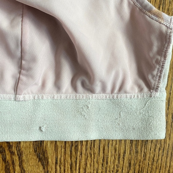 Pink and orange pattern Savage X Fenty triangle bralette, size 1X Excellent cond - Picture 13 of 16